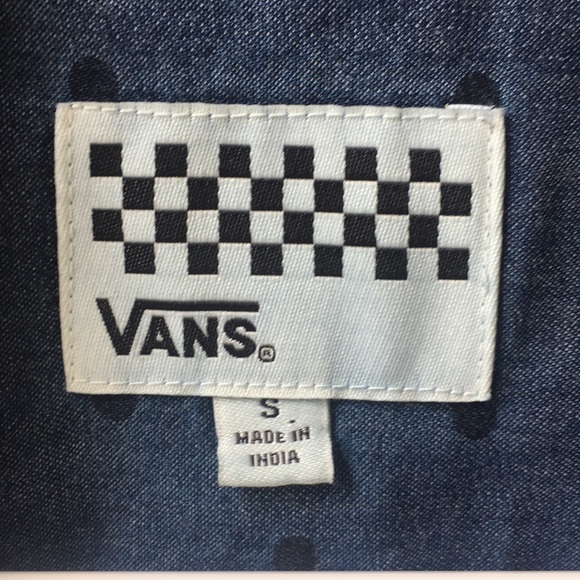 Vans Denim Polka Dot Button Down - Picture 3 of 5